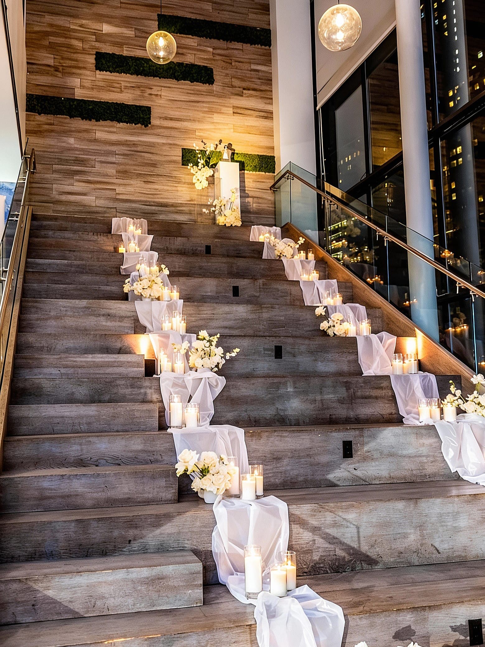 Full service wedding venue NYC reception setup