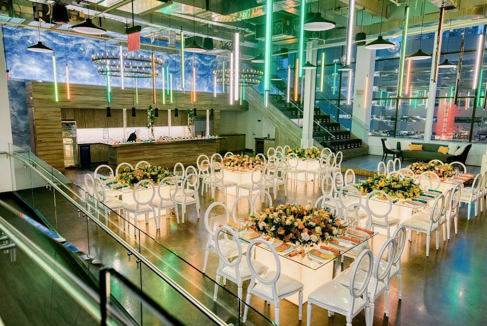 Dining Room event space at FiDi Mezzanine, 55 Broadway Manhattan NYC